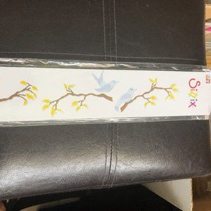 Sizzix Decorative Strip Birds & Branches *NIB*